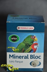 Accessoire pour perroquets : Bloc minéral Loro Parque, Orlux (Versele Laga)