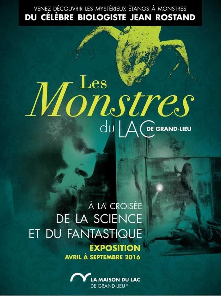 Exposition "Les monstres du Lac de Grand-Lieu" à Bouaye (44), d'avril à septembre 2016