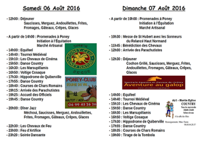 26 ème fête "2 jours du cheval" à Quiberville sur Mer (), du samedi 06 au dimanche 07 août 2016